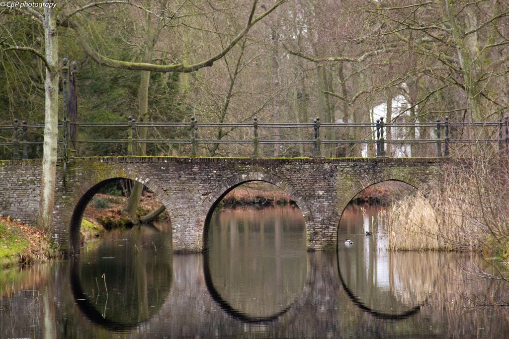 Bridge to villa, Brederodelaan, Bergen NH., Netherlands by C. Bien (© CBP fotografie)