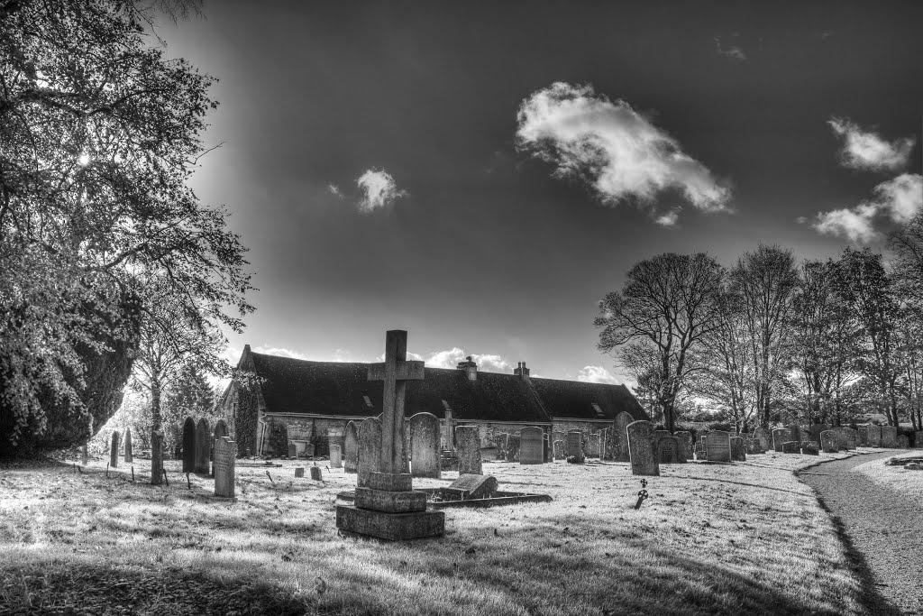 Upper Hambleton Church Garden by James Greig