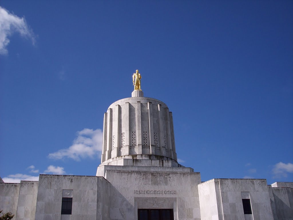 Salem- Oreg- Oregon State Capitol by cheets99