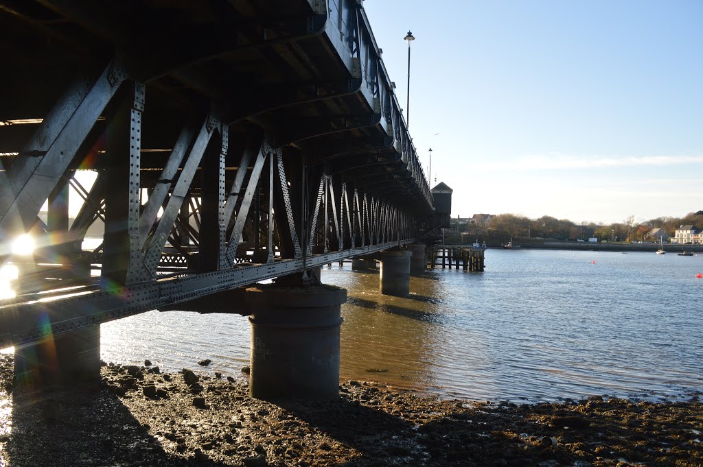 Side of Jubilee bridge looking towards walney by bobdad