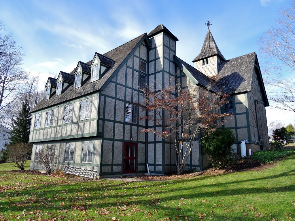 1883 St. Andrew's Church; Glidden St., Newcastle, Maine by Taoab