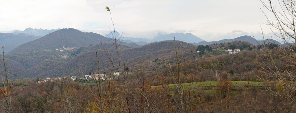 Pogled na Preserje , Vrh in G.Tarbij by Valter Erzetič