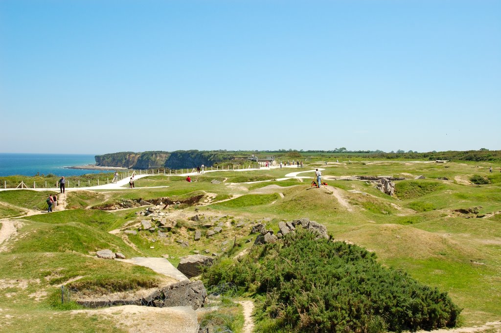 Pointe du Hoc by Nate Graham