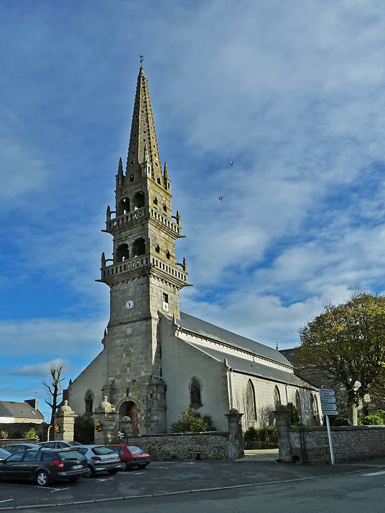 L'église de Ploudalmézeau, Finistère by FGuertin