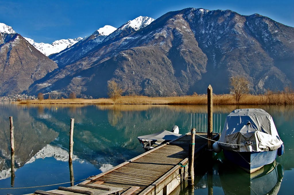 Lago di Mezzola,SO, Italia by carlo.tresoldi