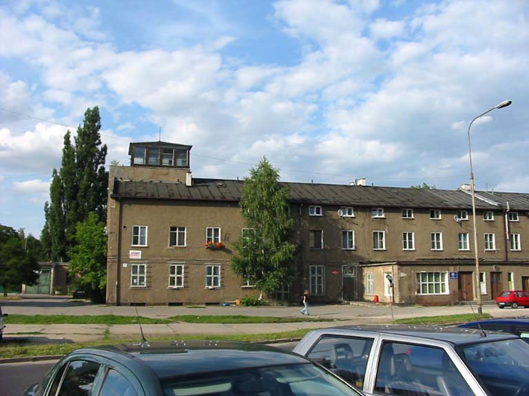 Terminal of old airport - now dense suburb by psboy.pl