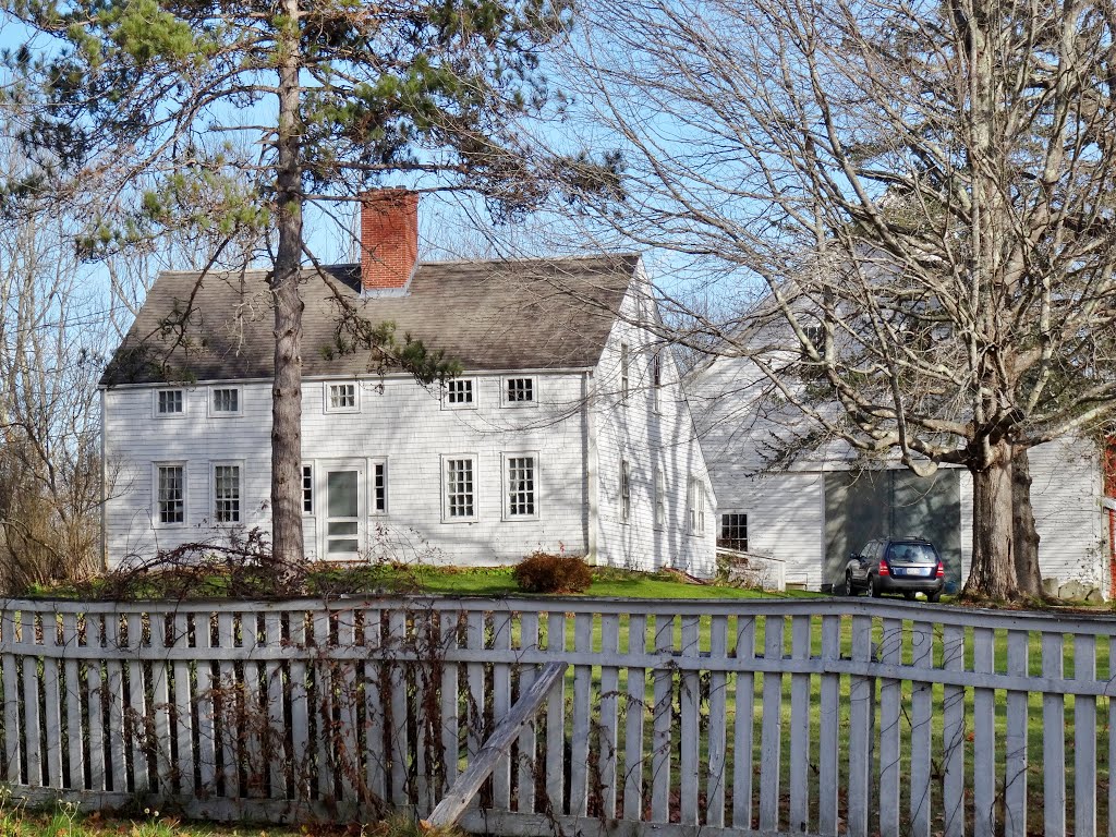 1740 John Moore House "Channelridge Farm"; Cross Point Rd., Edgecomb, Maine by Taoab