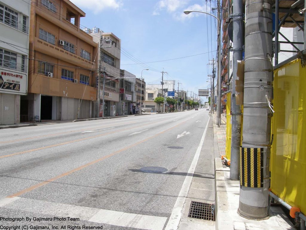 Intersection, Koza, Okinawa by gpt