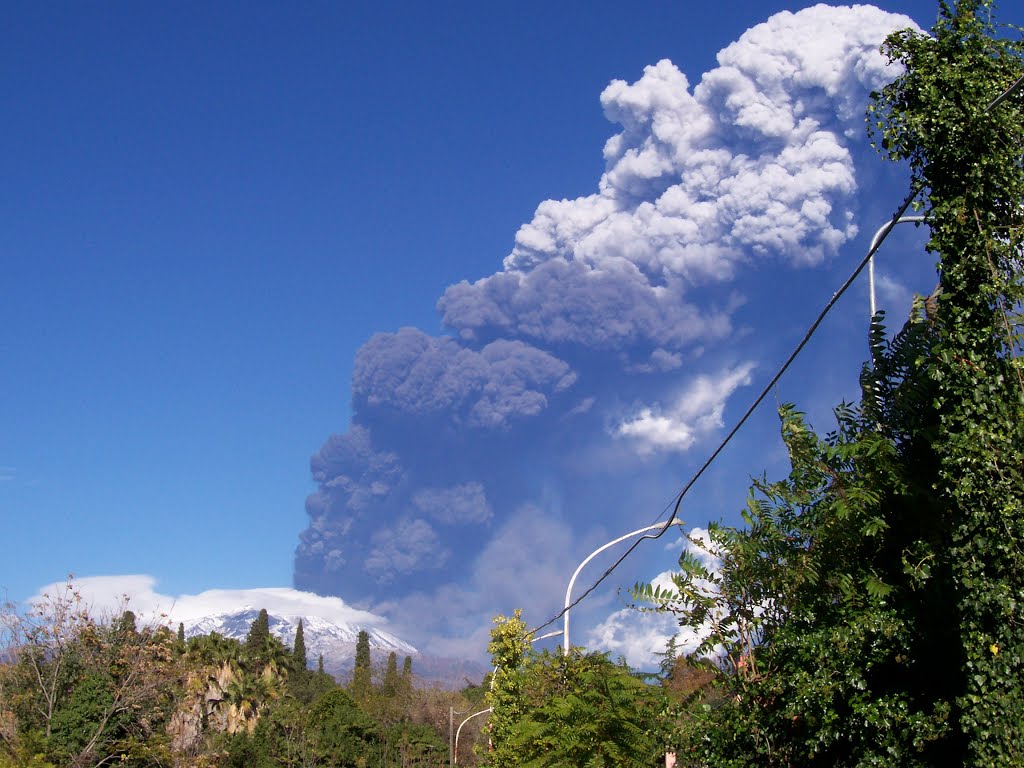 Etna in eruption by Andrea Piccione