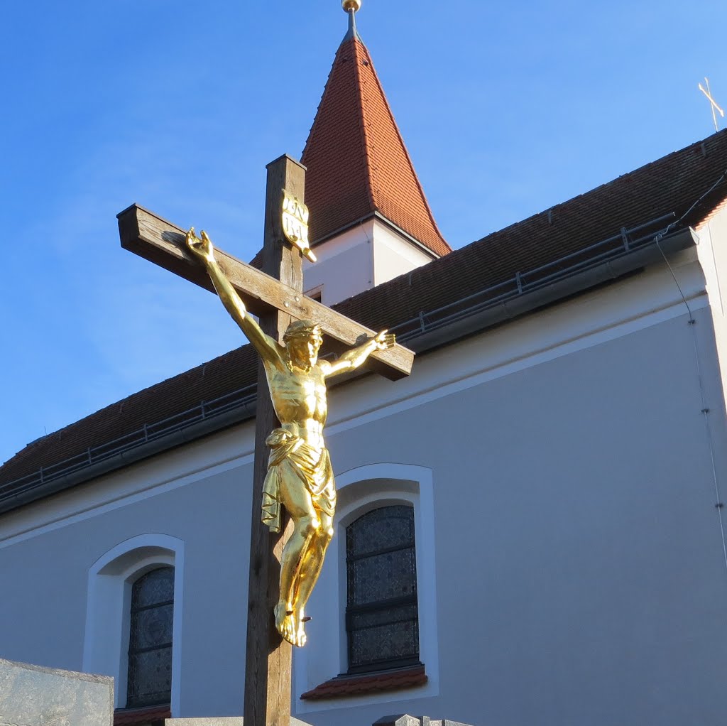 Friedhofskreuz St. Stephan – Tiefbrunn (Mintraching) by gehsport