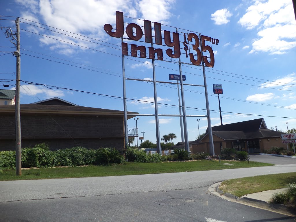 Jolly Inn, Valdosta sign by mriveraz