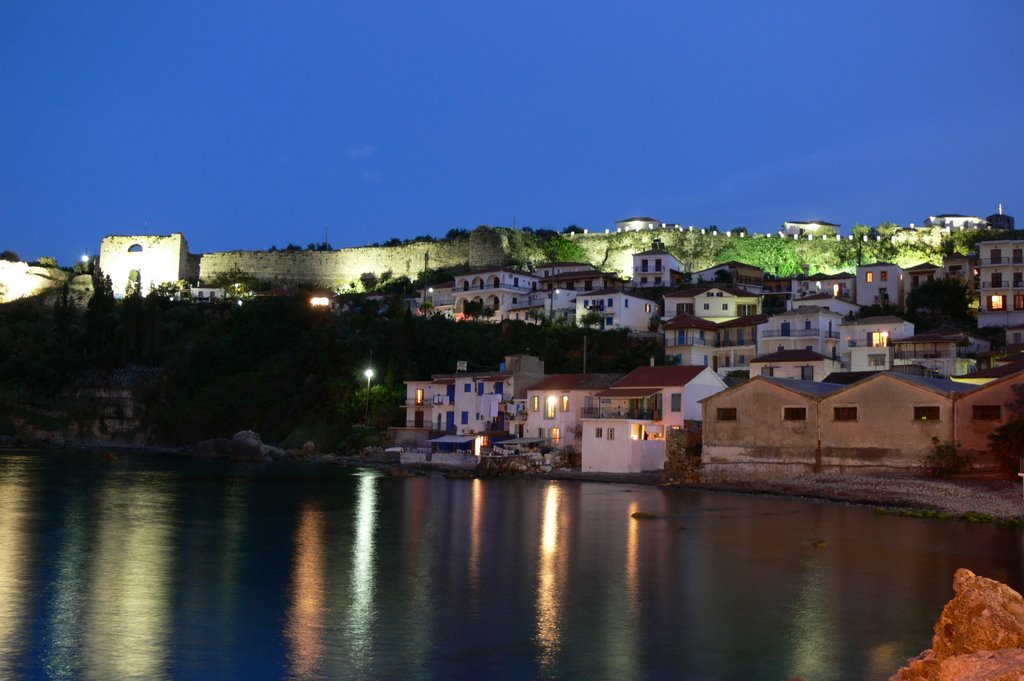 KORONI CITY BY NIGHT by petros.michelis