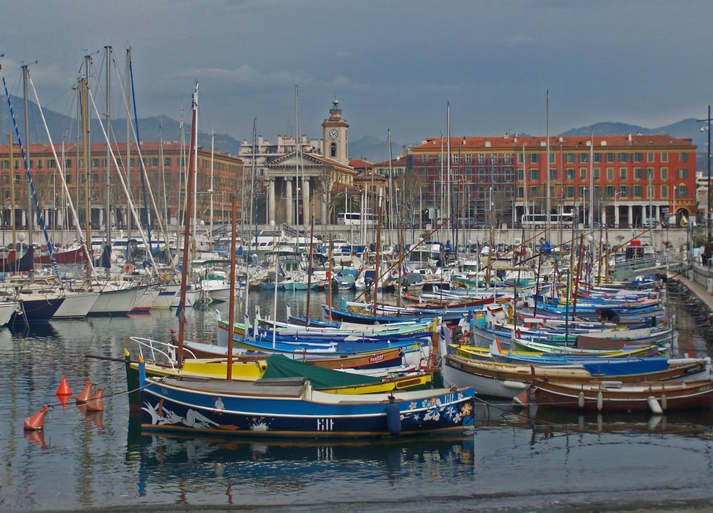 Port of Nice France by Juliet Cullen