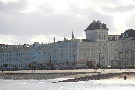 St Georges Hotel on the Promenade by Llandudno Sun