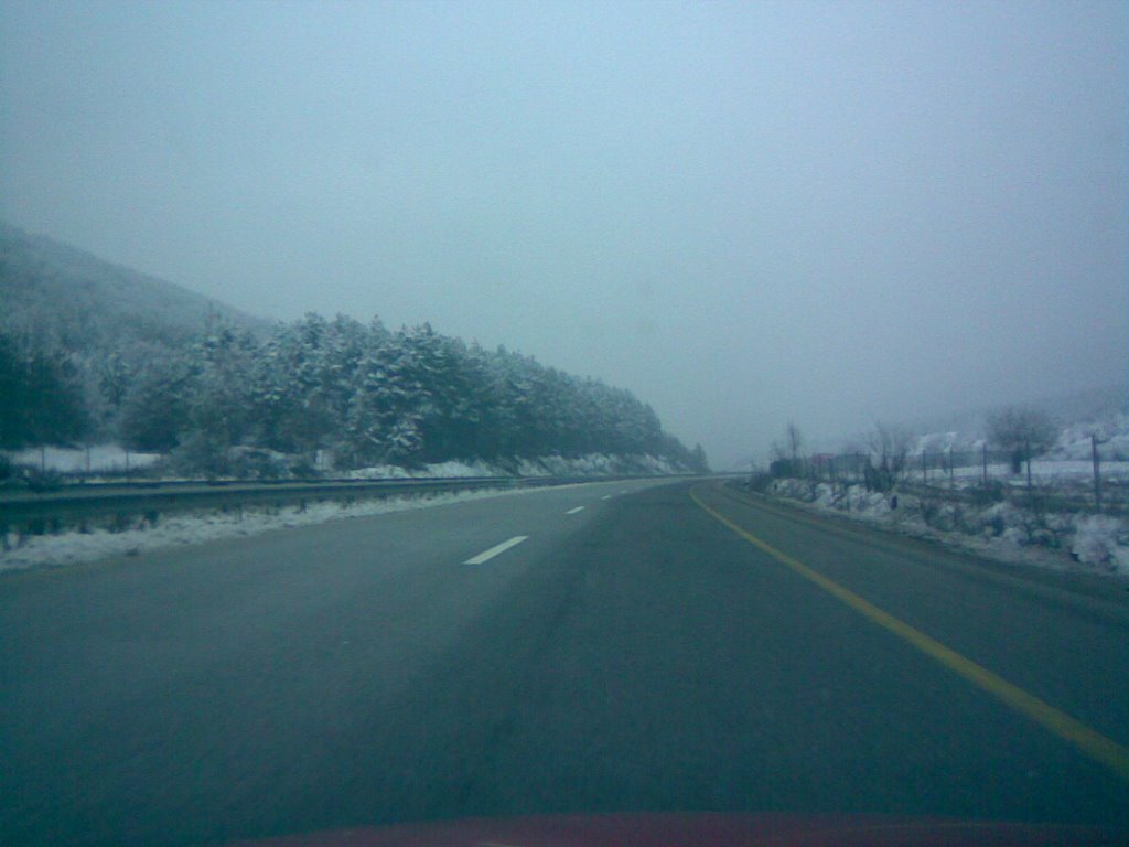 On road to Tetovo - Kalkandelen yolu by Ahmet Bekir