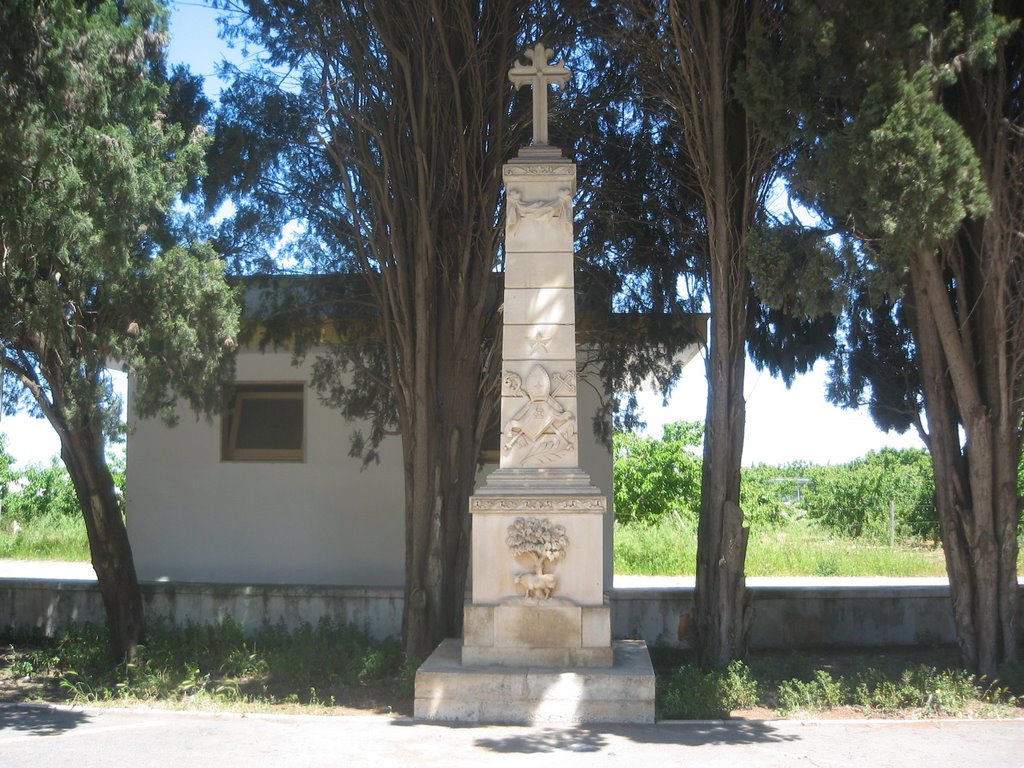 Stele nei pressi del Cimitero by wildshark Raffa