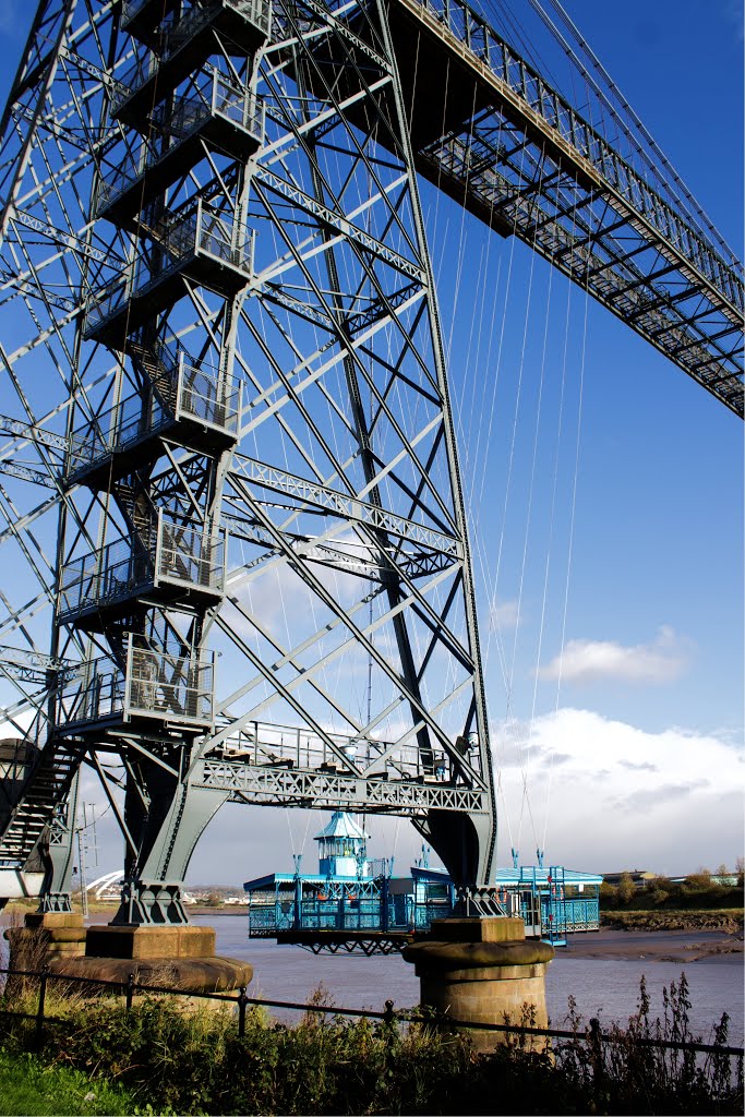 Transporter bridge Newport by proost