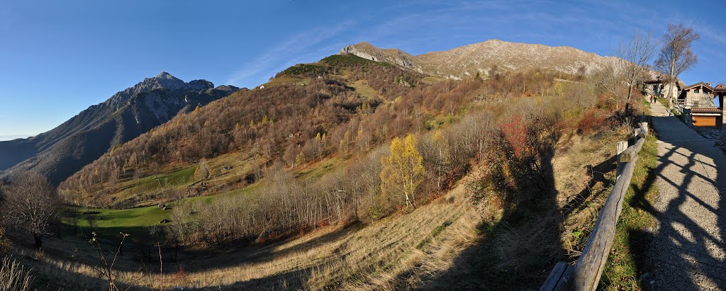 Panorama al Pialeral by Stefano Dell'Orto