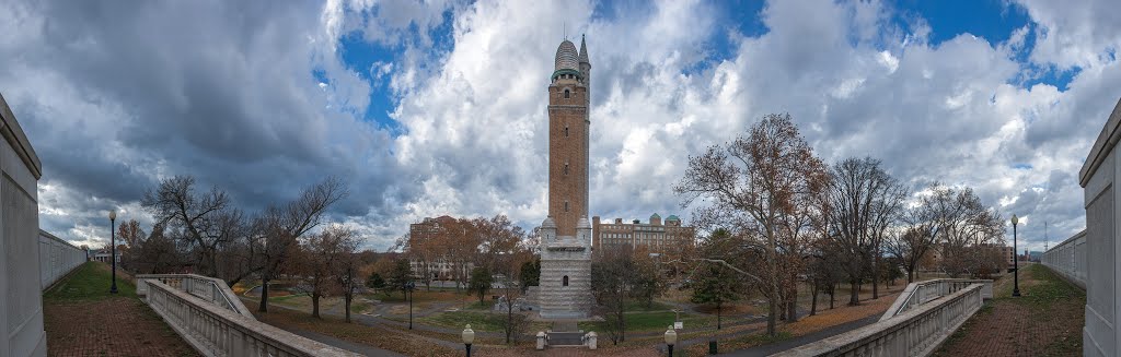 Compton Hill Reservoir and Watertower by JustforFun