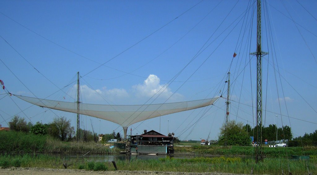 Pesca sul piave vecchio by lucio fuser