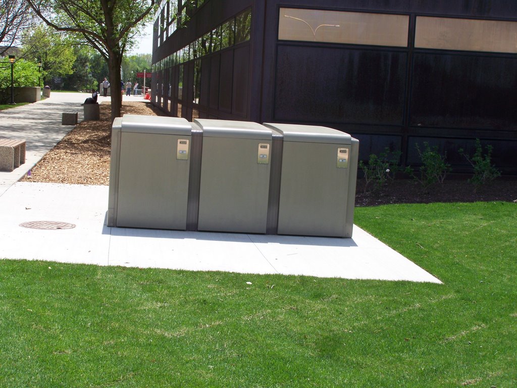 Bike lockers by keithyearman