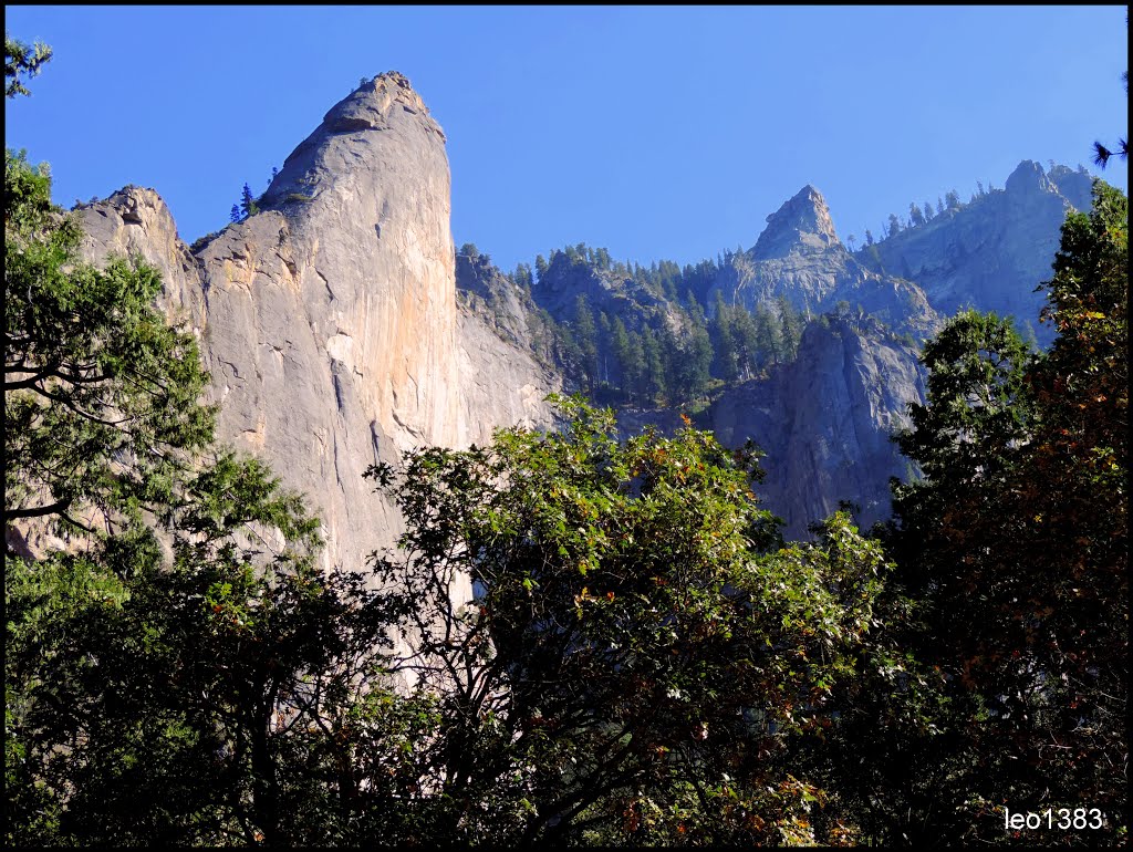 Yosemite N P Cathedral Rocks.© by leo1383 by leo1383