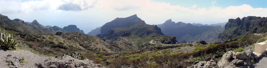 Spain. The Canaries. Tenerife. Road to Masca by Sergey.V