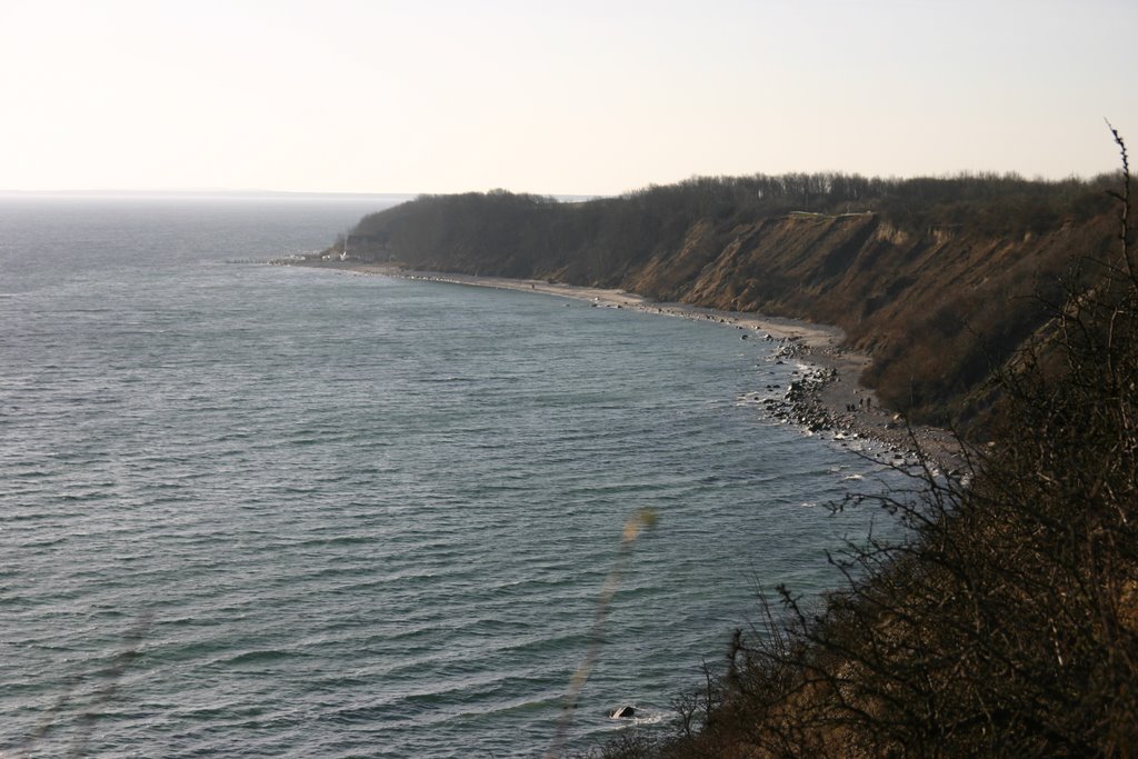 Blick vom Veilchenweg zum Fischerdorf Vitt by Stefan Zinkler