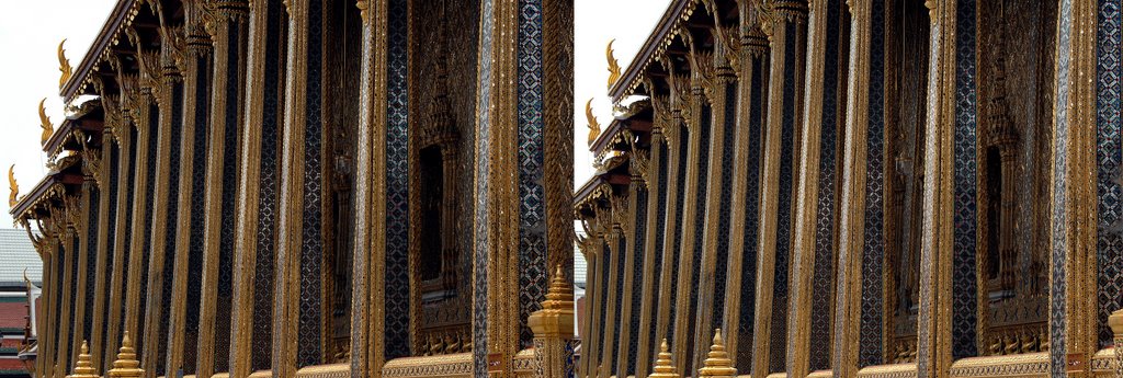 X3D - Bangkok - Wat Phra Kaeo - Columns by © Sonny☼3D