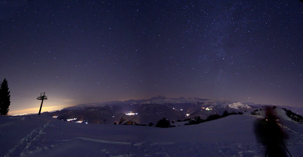 Via Lattea, Notturne al Mottarone, 5, Cusio novembre 2013 by Marco Ferrari