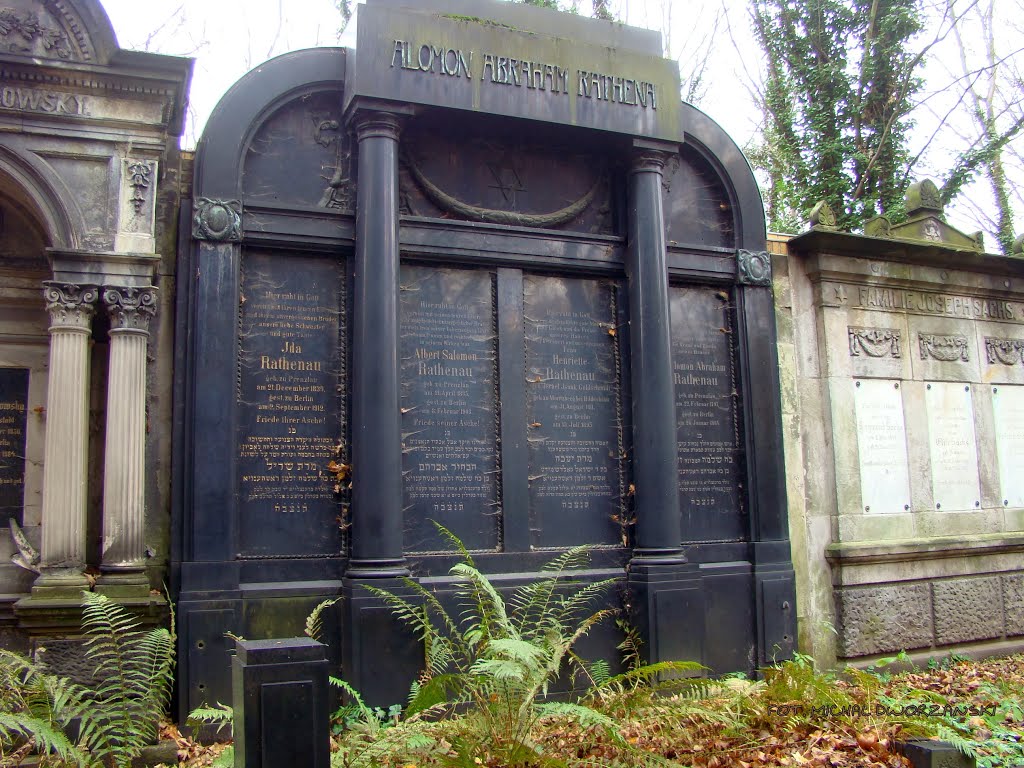 Berlin - cmentarz żydowski - Jewish cemetery by Dworzanski.Gryfino