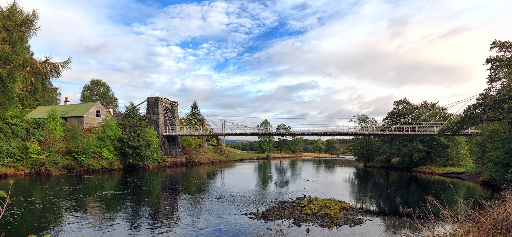 Bridge over the River Oich. Best viewed in the viewer. by Pics by J