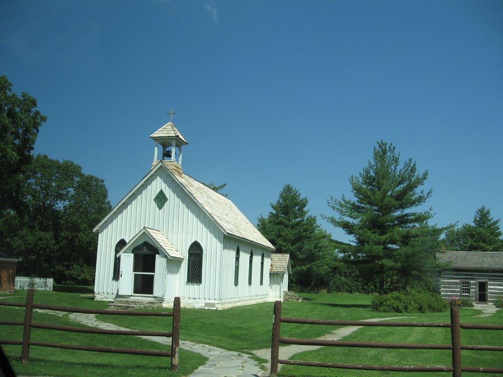 Chapel at Ball's Falls, Jordan, Ontario by tonferns