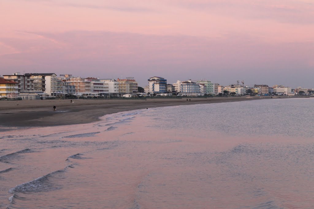 Purple sunset in Caorle by LucaPery